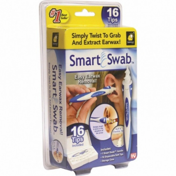Прибор для чистки ушей Smart Swab (Смарт-Сваб)
