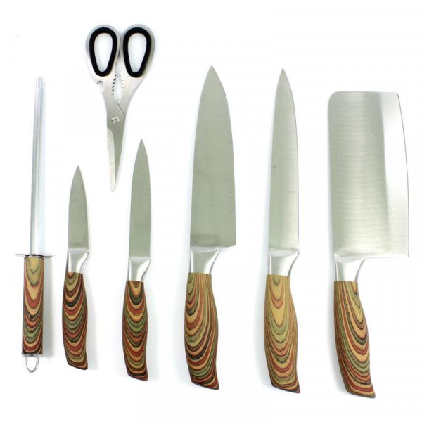 Набор кухонный ножей 8 предметов SUN K-234