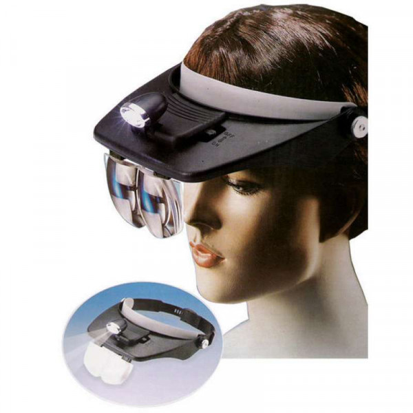 Бинокулярные очки Light Head Magnifying Glass (81001A)