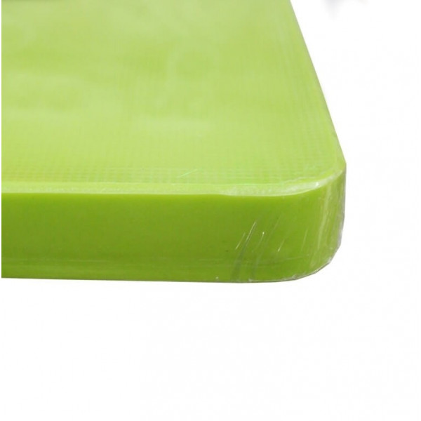 Доска разделочная пластиковая,  в ассортименте (зеленая, красная, голубая, зеленая), толстая, 45х30х2.5 см